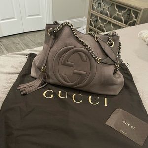 Gucci Soho Nubuck Leather